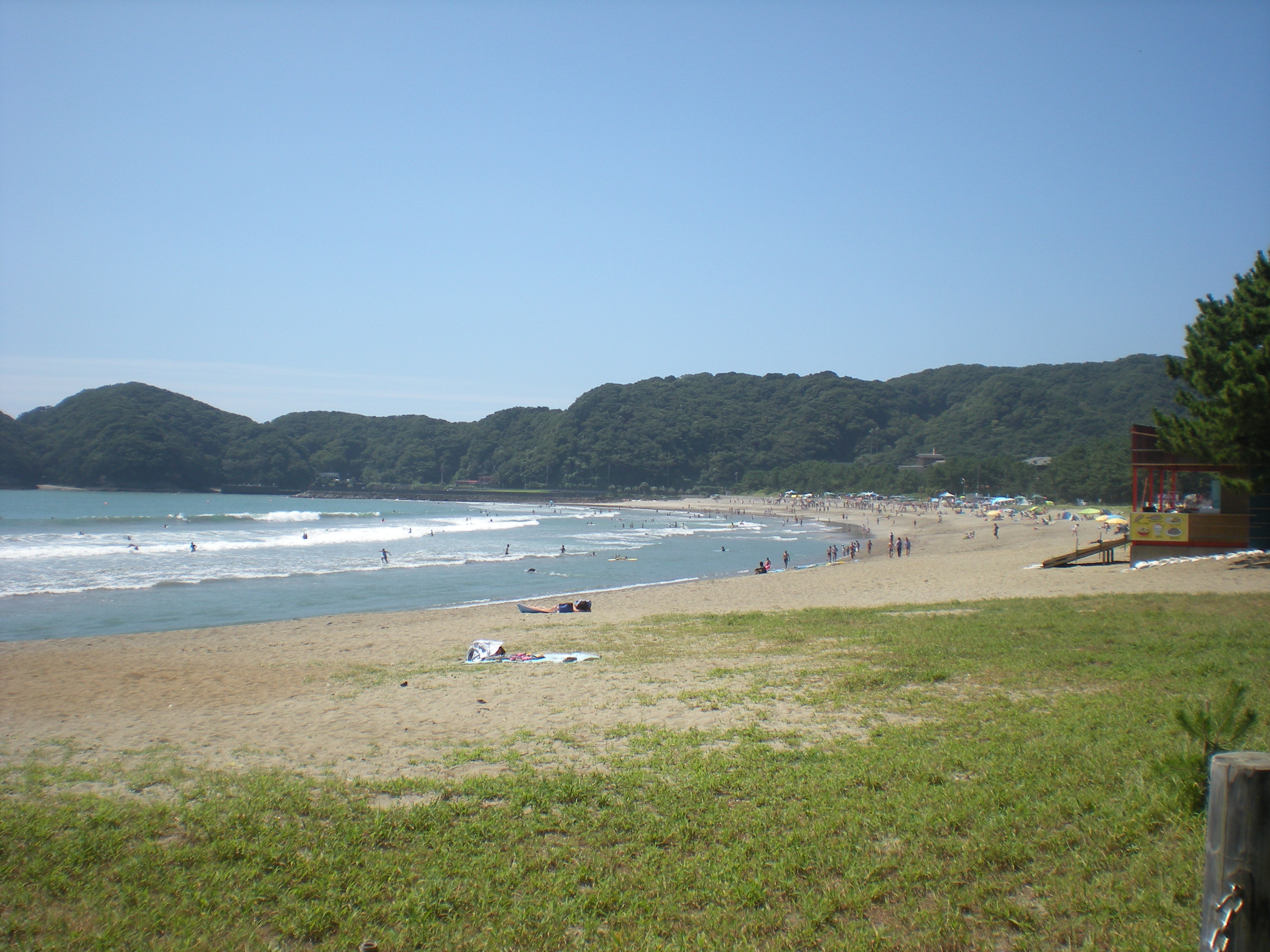 Yumigahama beach 
