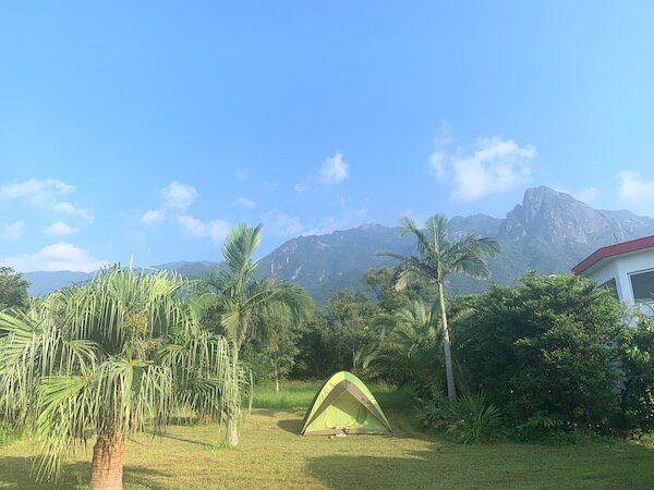 jerry camping yakushima